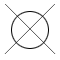 Care symbols: Dry cleaning not allowed