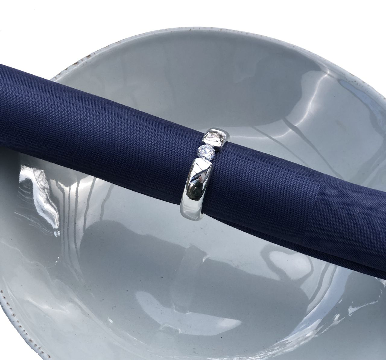 Stoffservietten Padua marine dunkelblau Stoffservietten Padua marine dunkelblau
