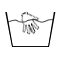 Care symbols: Hand wash allowed