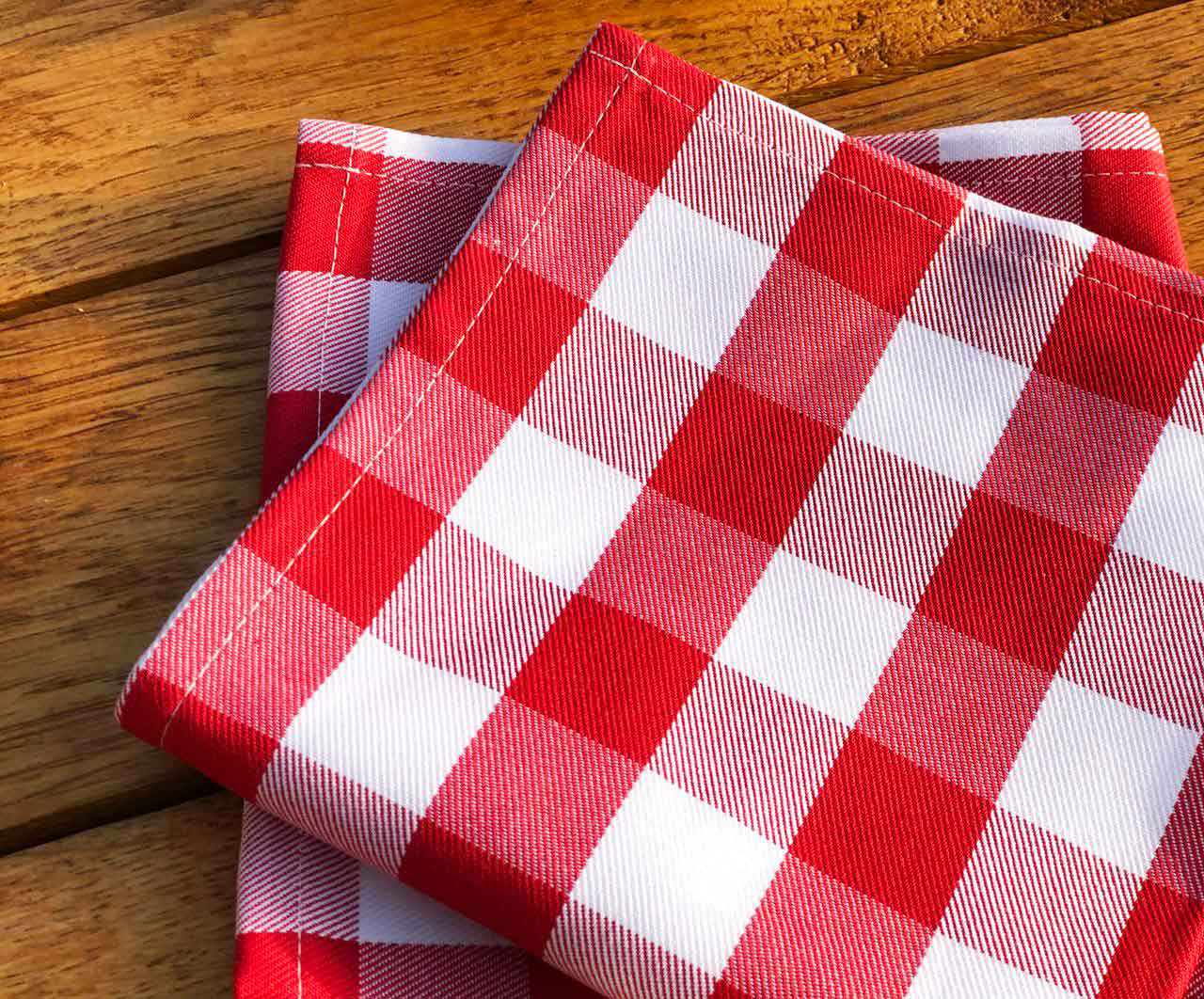 Cocktail napkin-checked 30x30